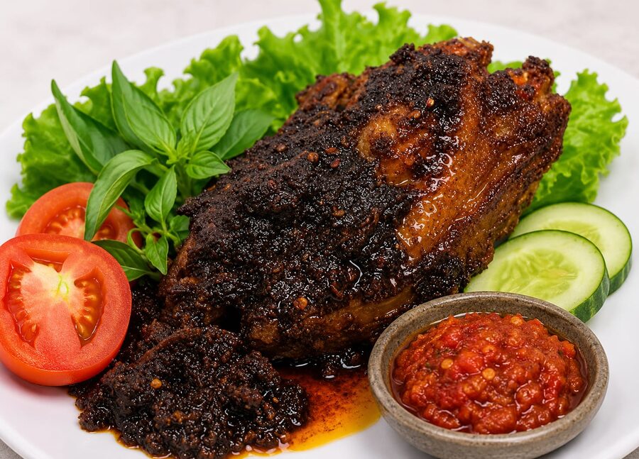 Bebek Bumbu Hitam